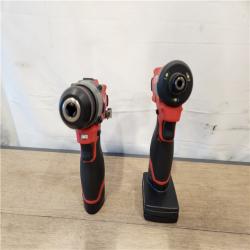 AS-IS- Milwaukee 12V Brushless Hammer Drill and Impact Driver Combo Kit