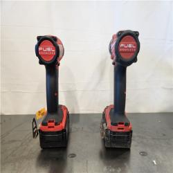 AS-IS- Milwaukee FUEL 18V Lithium-Ion Brushless Cordless Hammer Drill and Impact Driver Combo Kit