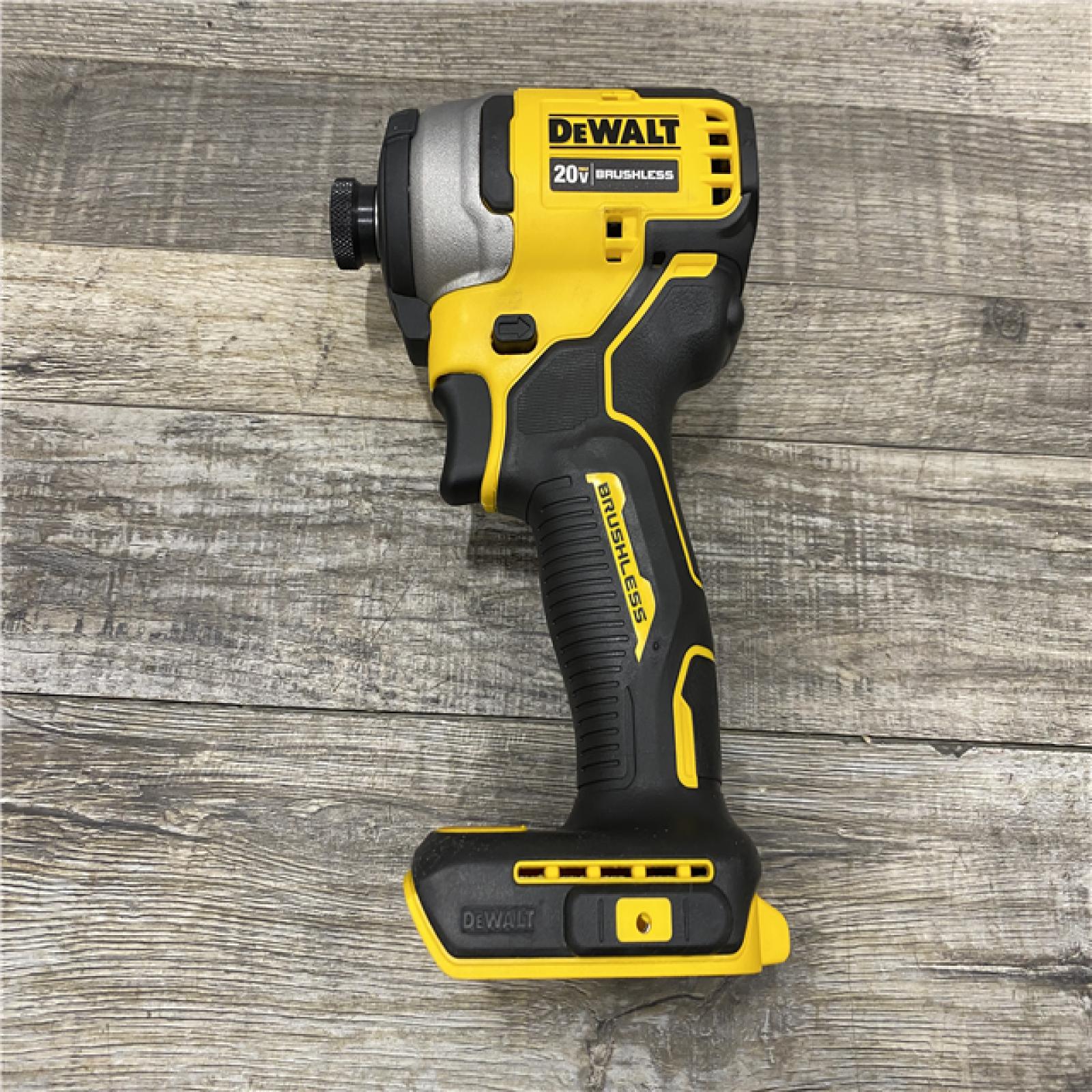 AS-IS DEWALT Atomic 20V Max Lithium-Ion Brushless Cordless Compact 1/4 in. Impact Driver Kit