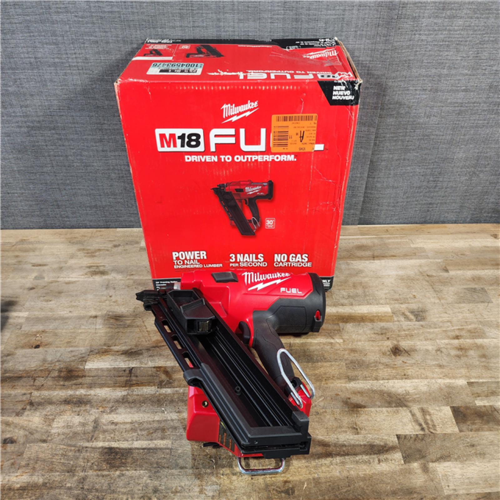 HOUSTON LOCATION - AS-IS M18 FUEL 3-1/2 in. 18-Volt 30-Degree Lithium-Ion Brushless Cordless Framing Nailer (Tool-Only)