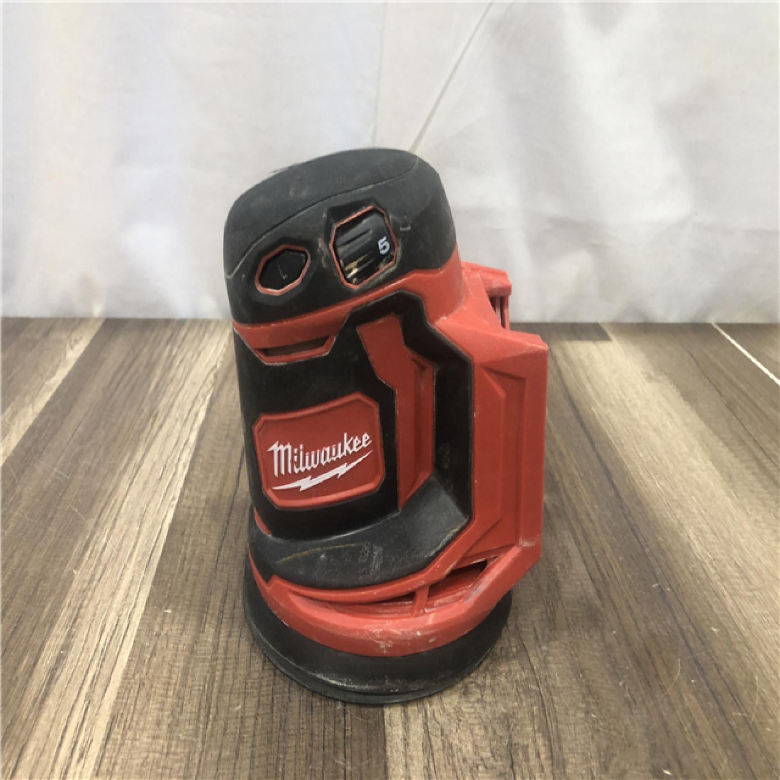 AS-IS Milwaukee 18V Lithium-Ion Cordless 5 in. Random Orbit Sander (Tool-Only)