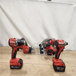 AS-IS- Milwaukee M18 4-Tool Combo Kit