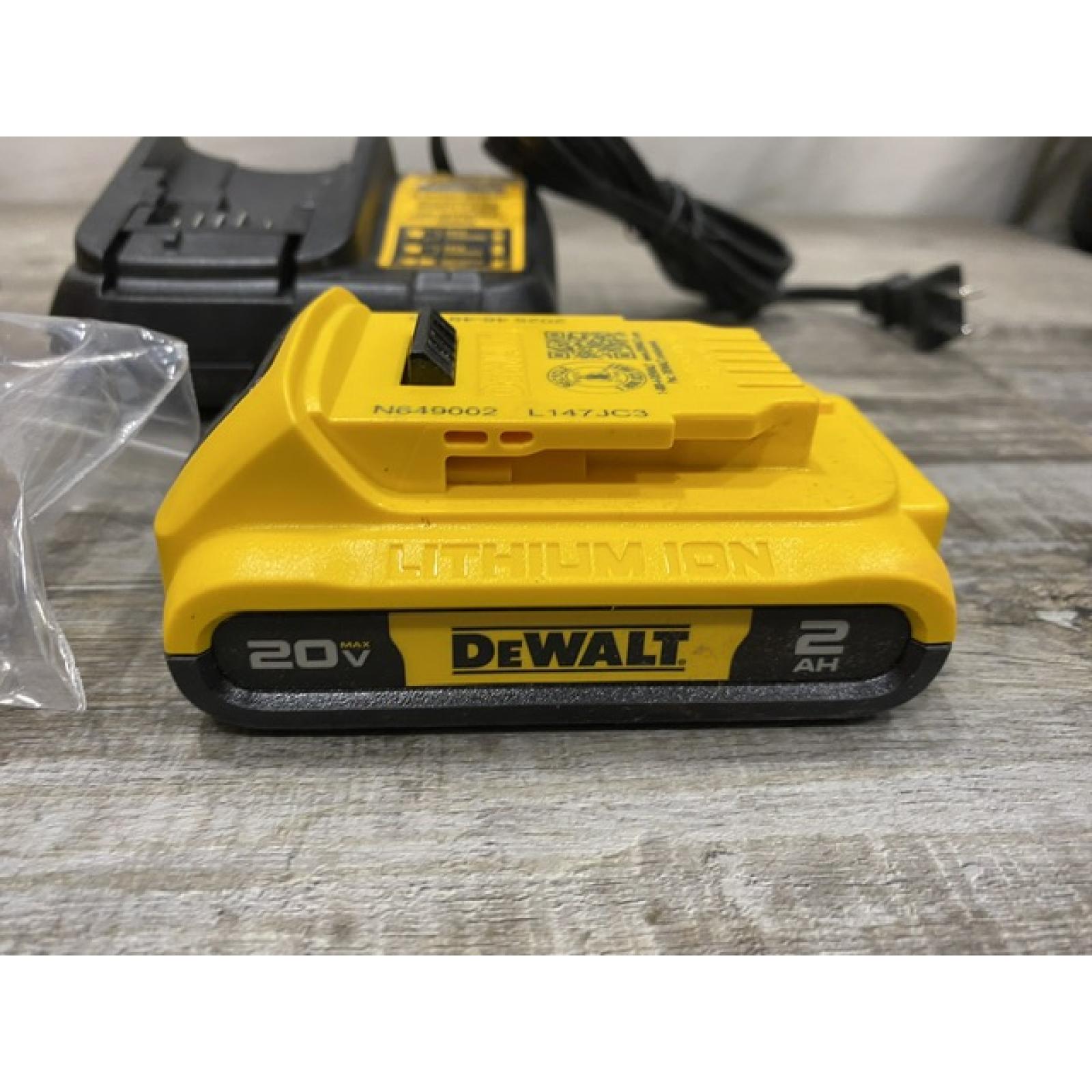 AS-IS DEWALT Atomic 20V Max Lithium-Ion Brushless Cordless Compact 1/4 in. Impact Driver Kit