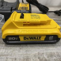 AS-IS DEWALT Atomic 20V Max Lithium-Ion Brushless Cordless Compact 1/4 in. Impact Driver Kit