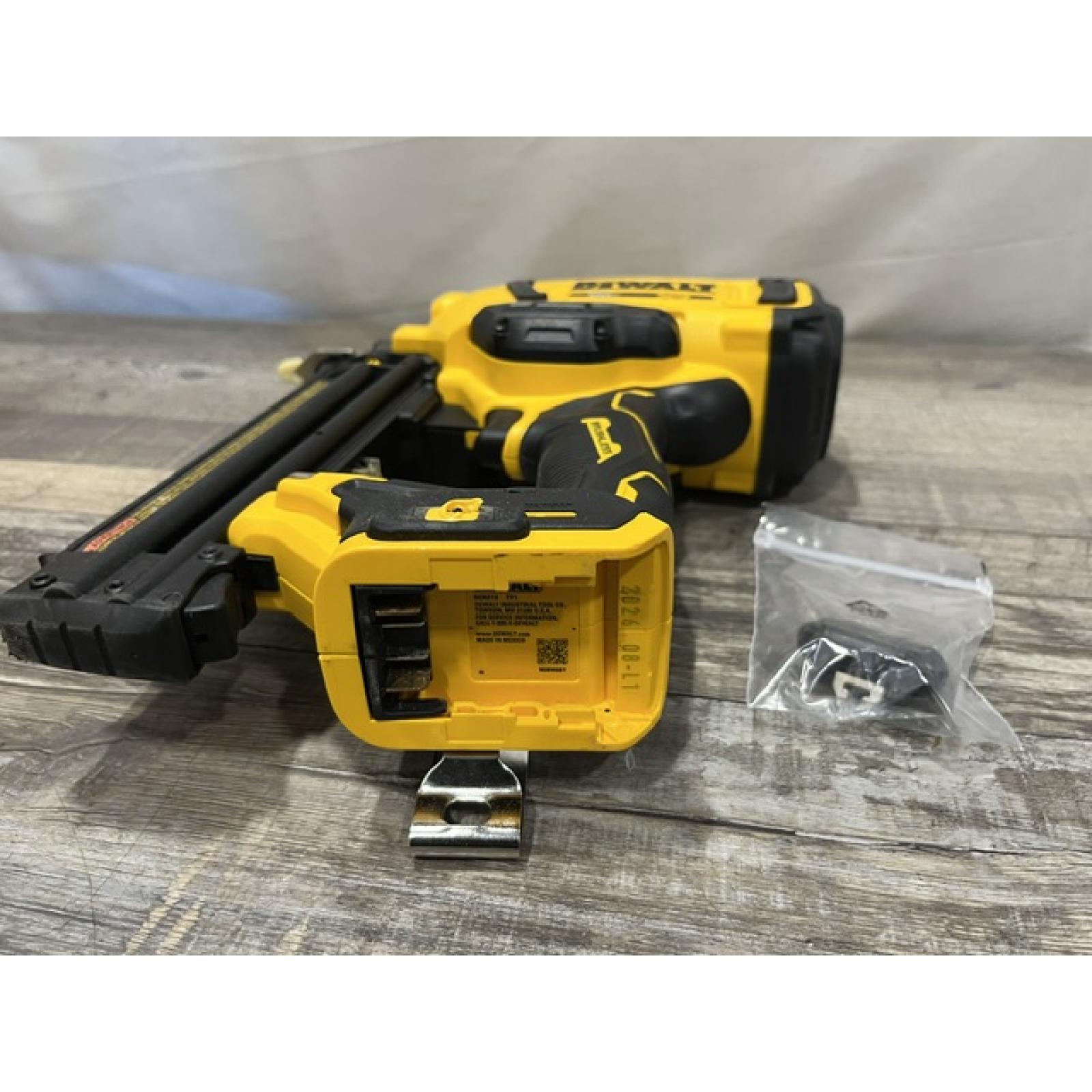 AS-IS DEWALT 20V MAX XR 18 Gauge Cordless Brad Nailer (Tool Only)