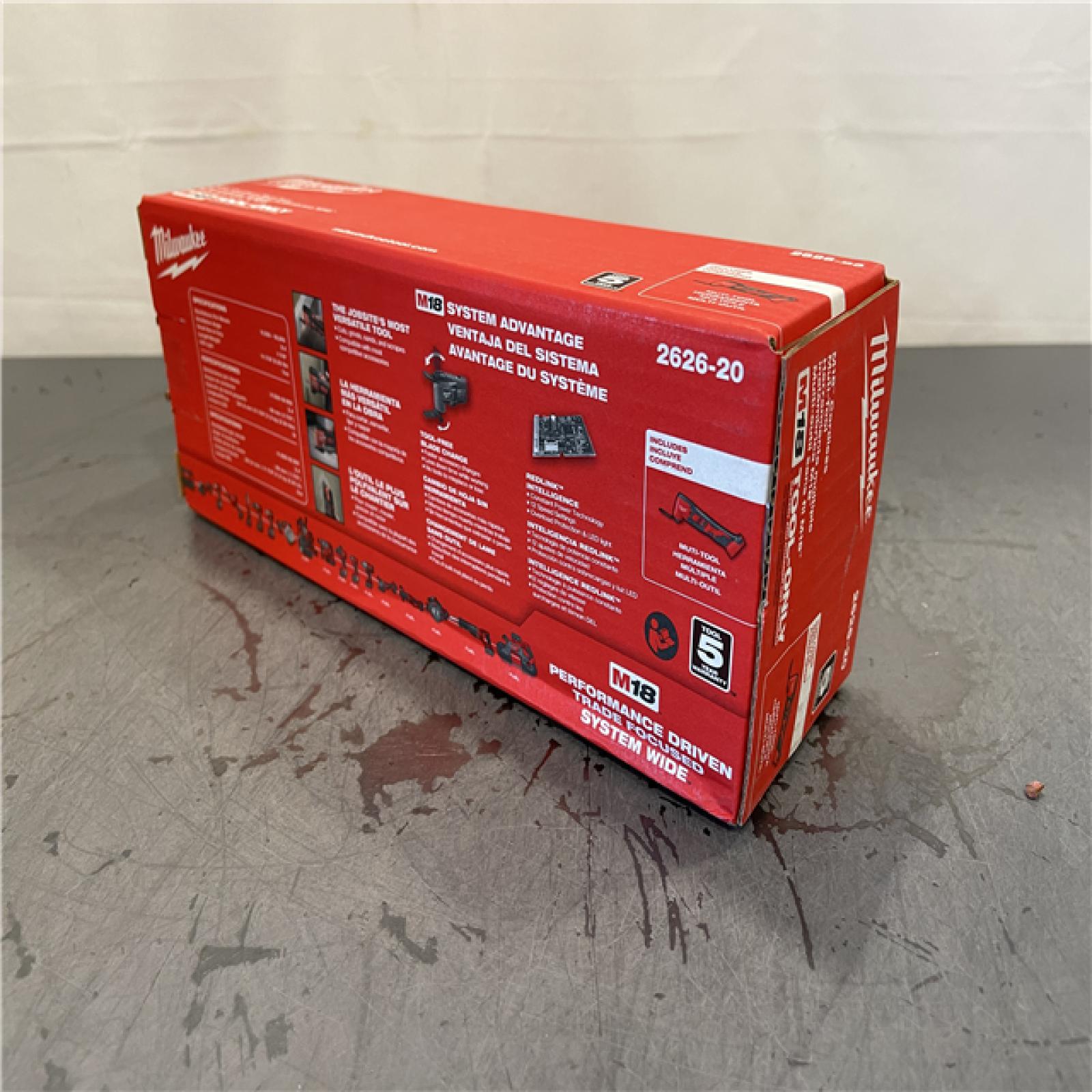 New! - Milwaukee M18 18V Lithium-Ion Cordless Oscillating Multi-Tool
