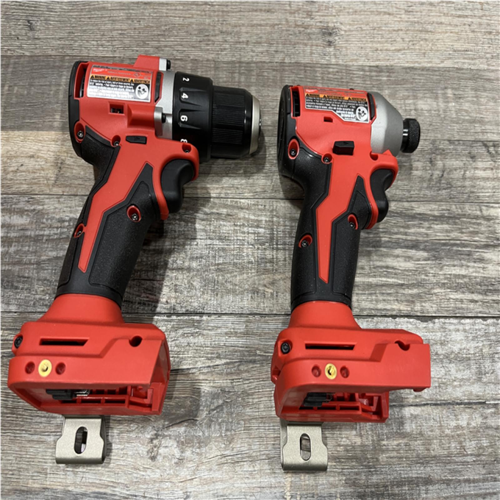 AS-IS Milwaukee 18V Lithium-Ion Brushless Cordless Compact Drill/Impact Combo Kit
