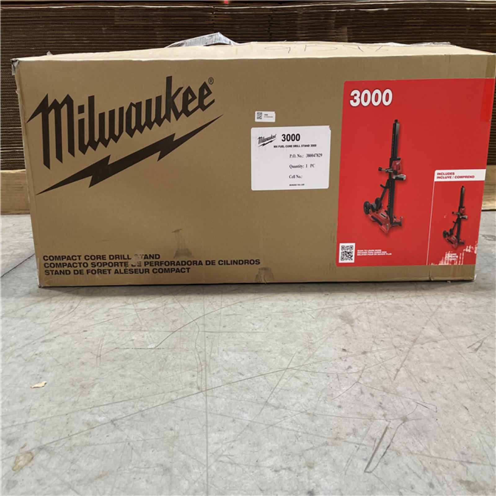 DALLAS LOCATION- AS-IS MILWAUKEE Compact Core Drill Stand