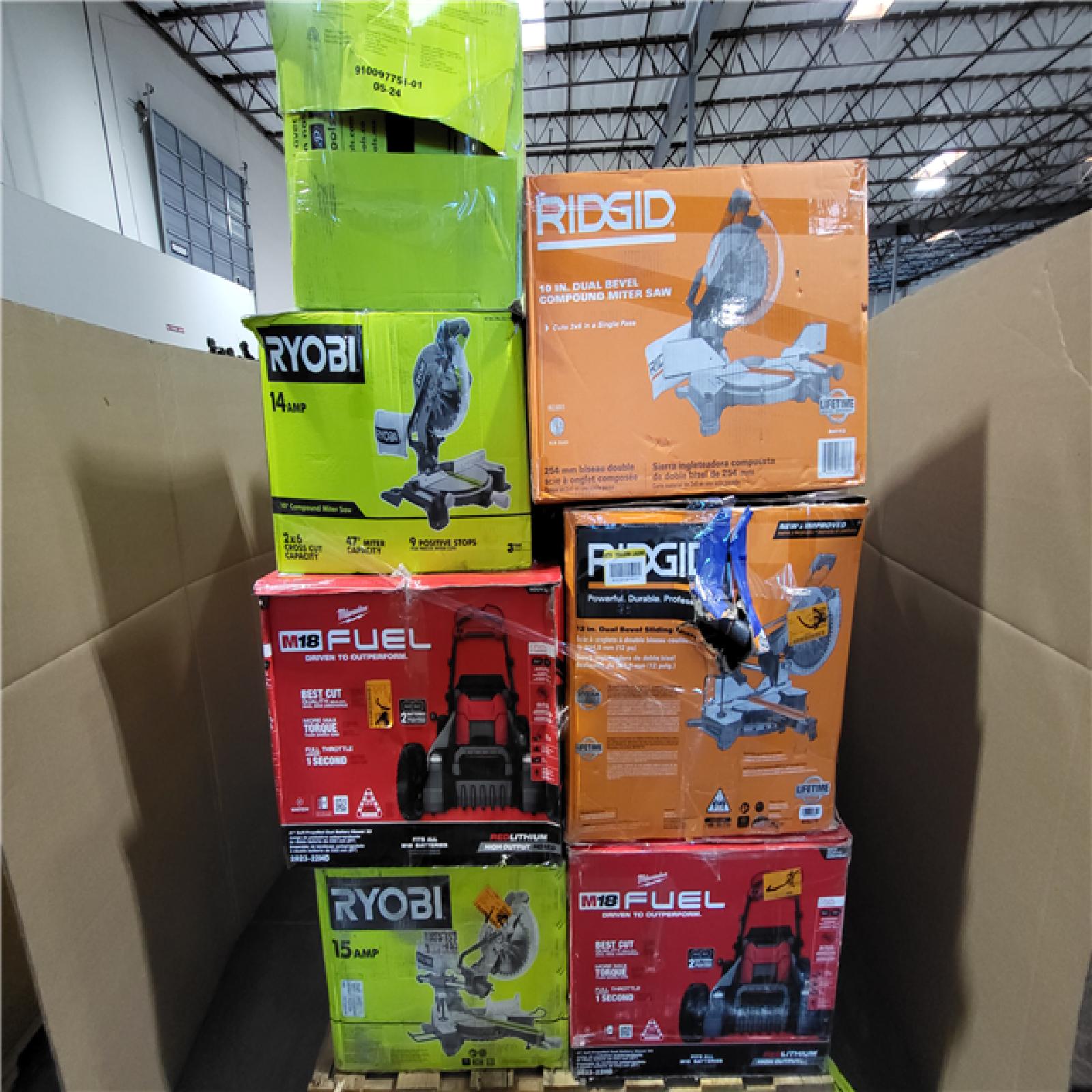 California AS-IS Tool Pallet