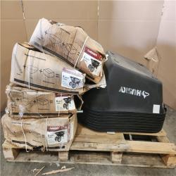 Phoenix Husky 6 cu. ft. Dual-Wheel  Poly Wheelbarrow with 8 in. Flat-Free Tires Pallet (8-Wheelbarrows)