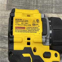 AS-IS DEWALT ATOMIC 20-Volt MAX Lithium-Ion Cordless Combo Kit