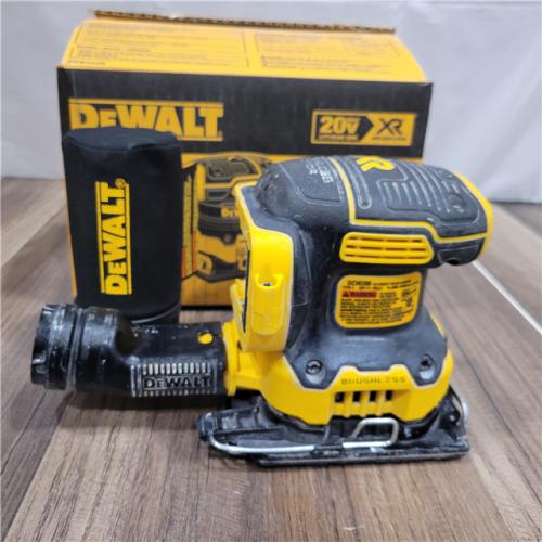 AS-IS  Dewalt 20-Volt MAX Cordless Brushless 1/4 Sheet Sander (Tool-Only)