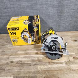 HOUSTON LOCATION - AS-IS DEWALT 20-Volt MAX 7-1/4 in. Cordless Circular Saw (Tool Only)