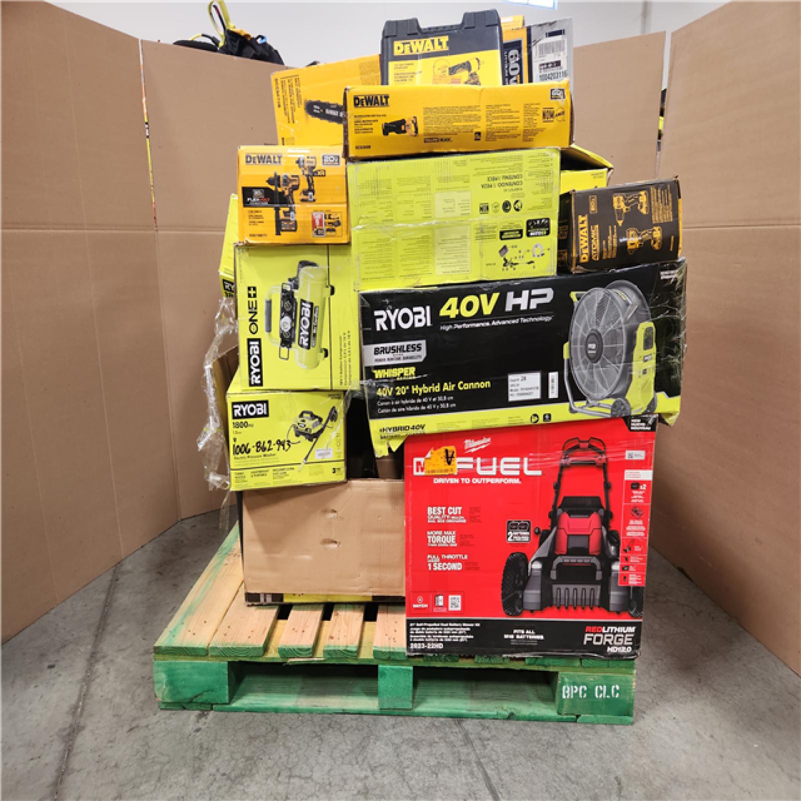 California AS-IS Tool Pallet