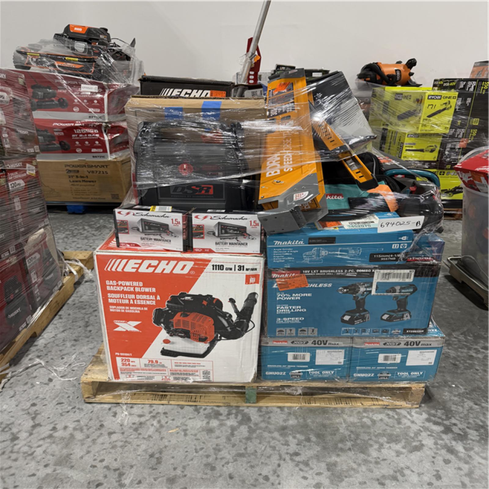 Atlanta Location As-Is Tools & More Partial Truckload (16 pallets) 694025-B
