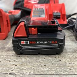 AS-IS Milwaukee 18V Lithium-Ion Brushless Cordless 1/2 in. Compact Drill/Driver with kit