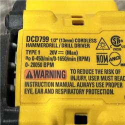 AS-IS DEWALT ATOMIC 20V Lithium-Ion Cordless 1/2 in. Hammer Drill Kit