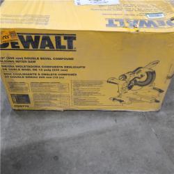 NEW! - DEWALT 12-in Dual Bevel Sliding Compound Miter Saw