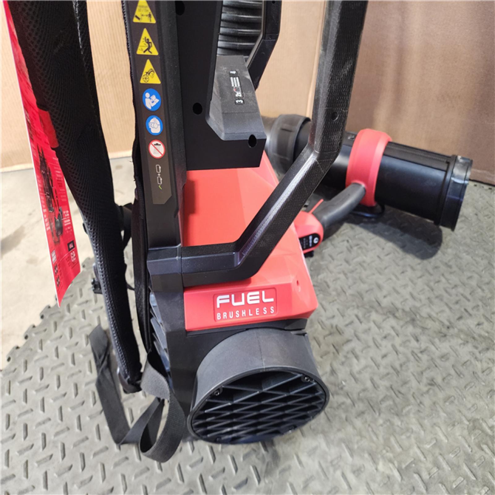 HOUSTON LOCATION - AS-IS M18 FUEL 155 MPH 650 CFM 18-Volt Lithium-Ion Brushless Cordless Dual Battery Backpack Blower (Tool Only)