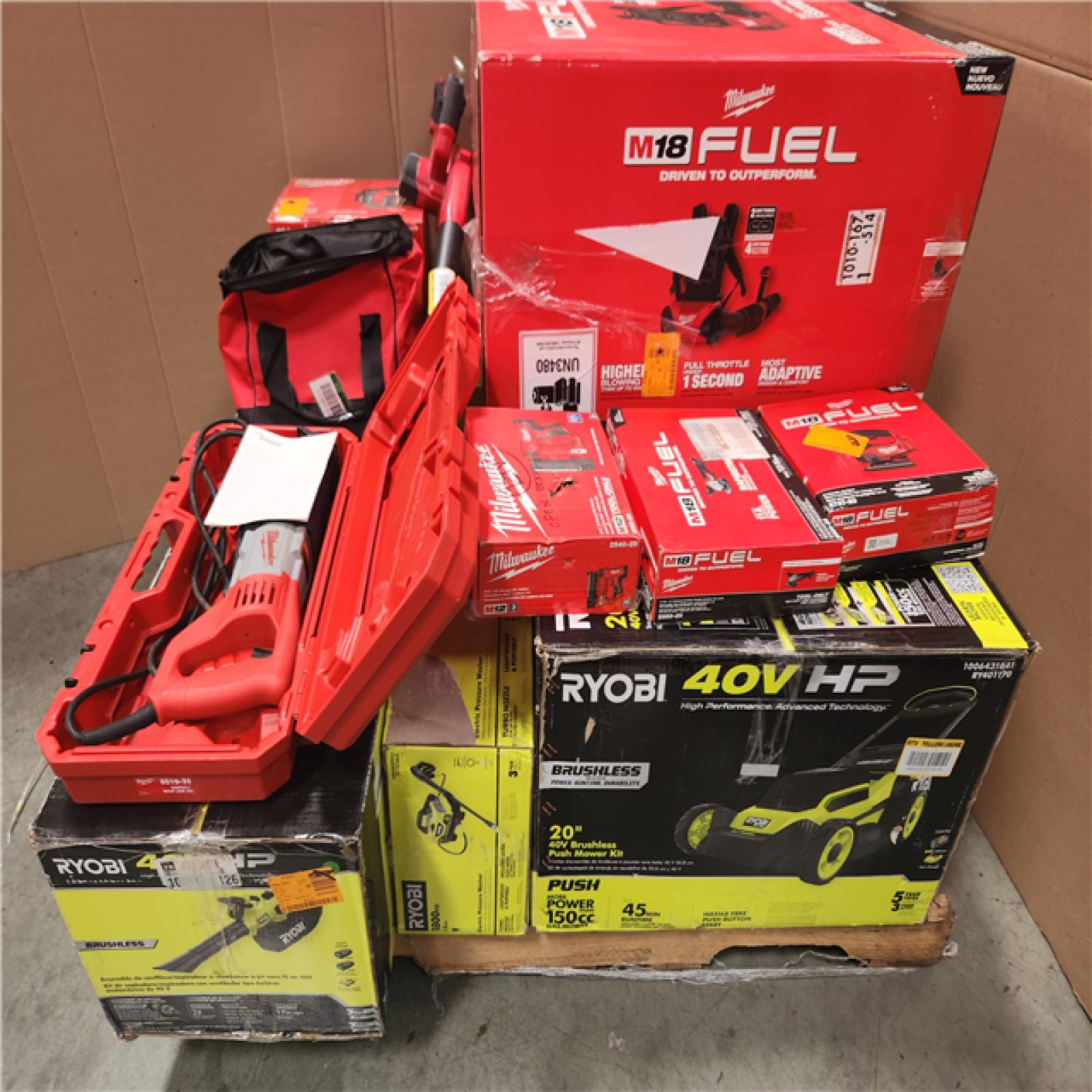 CALIFORNIA AS-IS TOOL PALLET