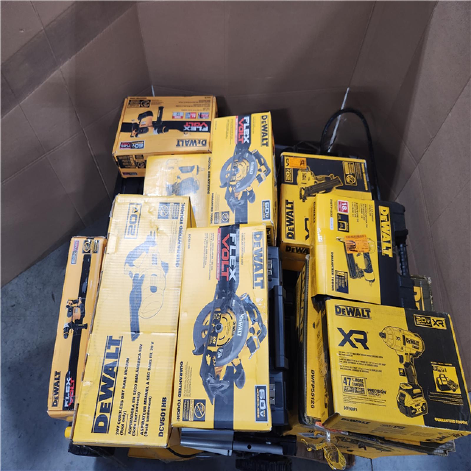 CALIFORNIA AS-IS TOOL PALLET