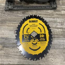 AS-IS DEWALT FLEXVOLT 60V MAX Cordless Brushless 7-1/4 in. Wormdrive Style Circular Saw (Tool Only)
