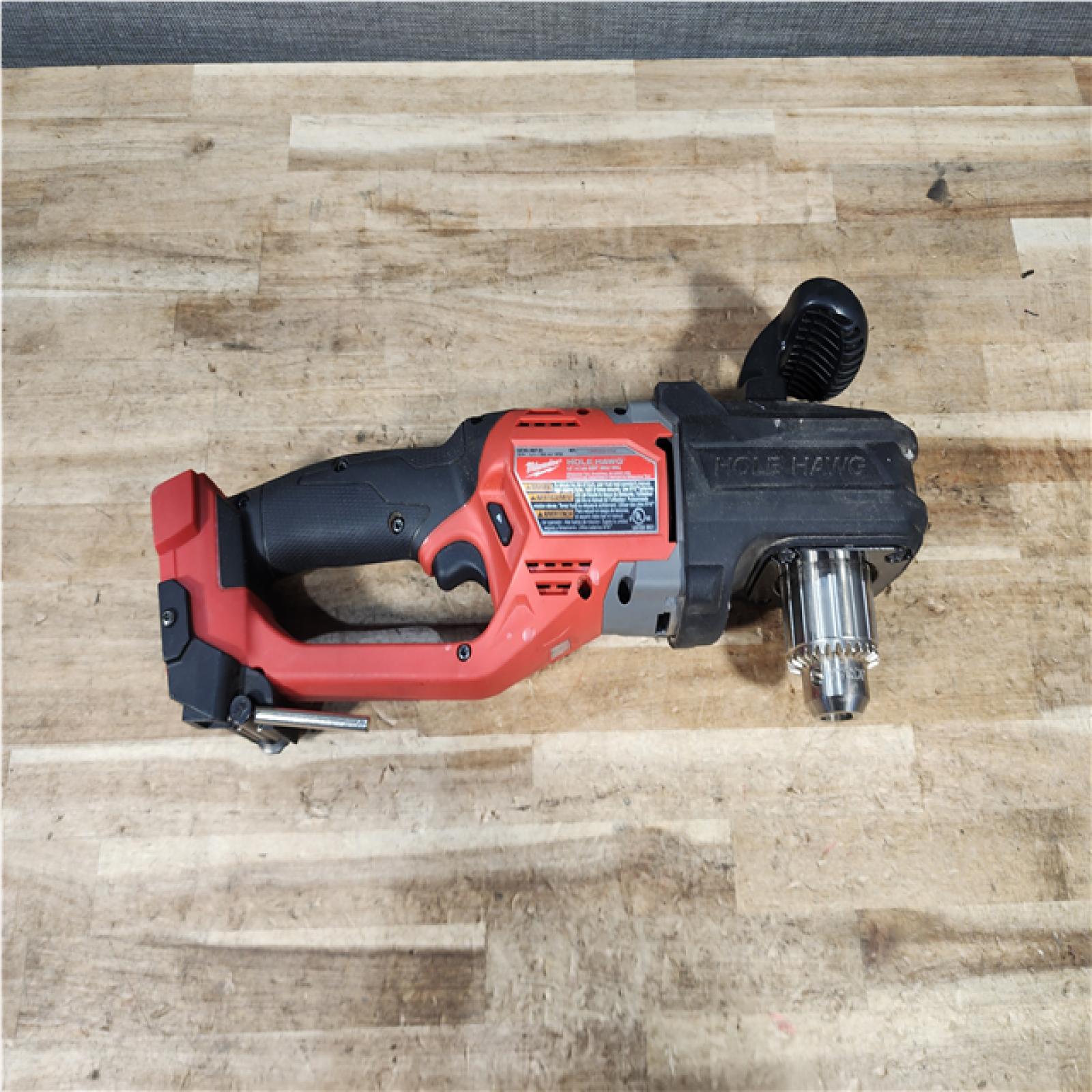 HOUSTON LOCATION - AS - IS Milwaukee FUEL GEN II 18V Lithium-Ion Brushless Cordless 1/2 in. Hole Hawg Right Angle Drill (Tool-Only)