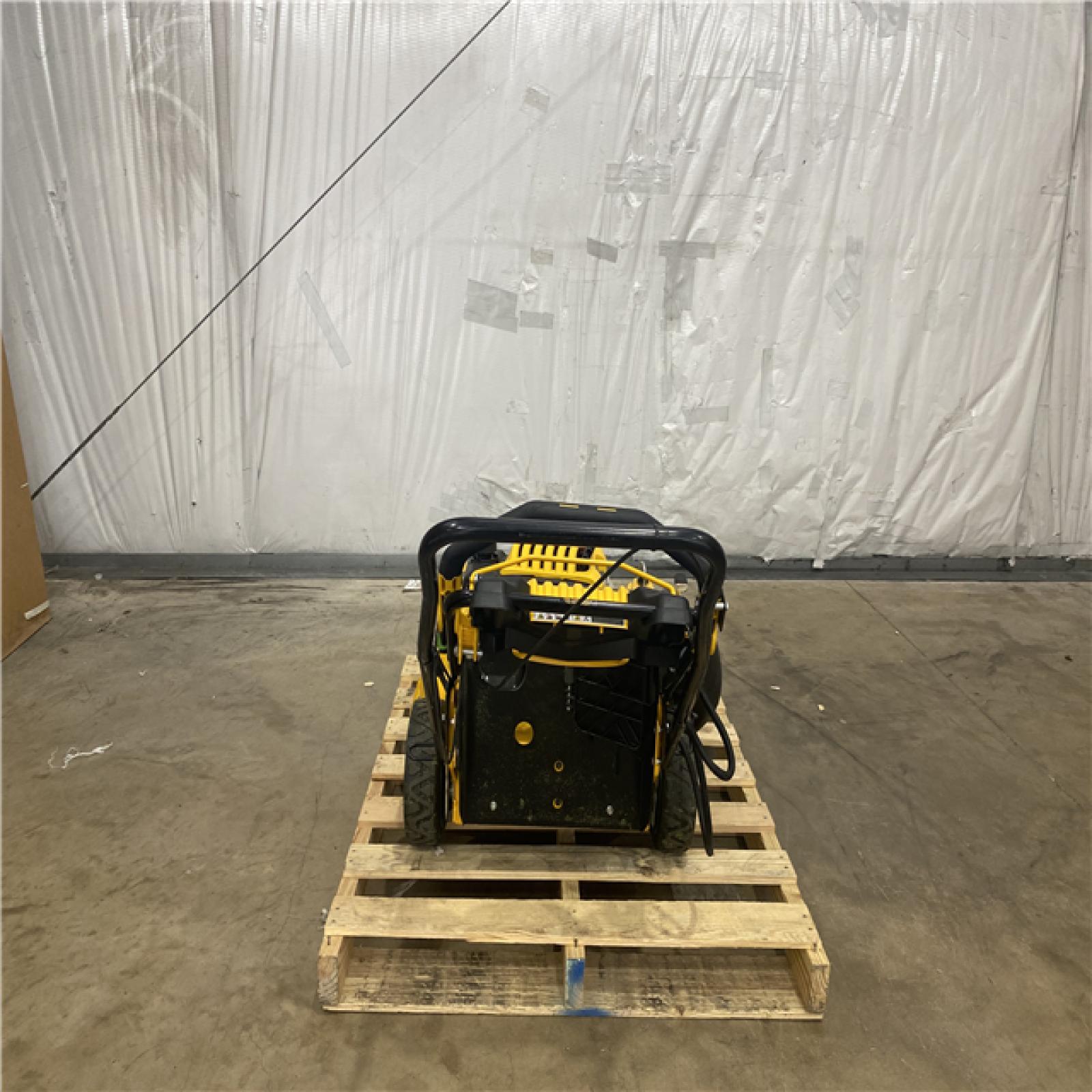 Houston Location - AS-IS Outdoor Power Equipment DEWALT LAWN MOWER 28 INCH WIDE CUT