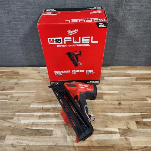 HOUSTON LOCATION - AS-IS Milwaukee FUEL 18-Volt Lithium-Ion Brushless Cordless Gen II 15-Gauge Angled Finish Nailer (Tool-Only)