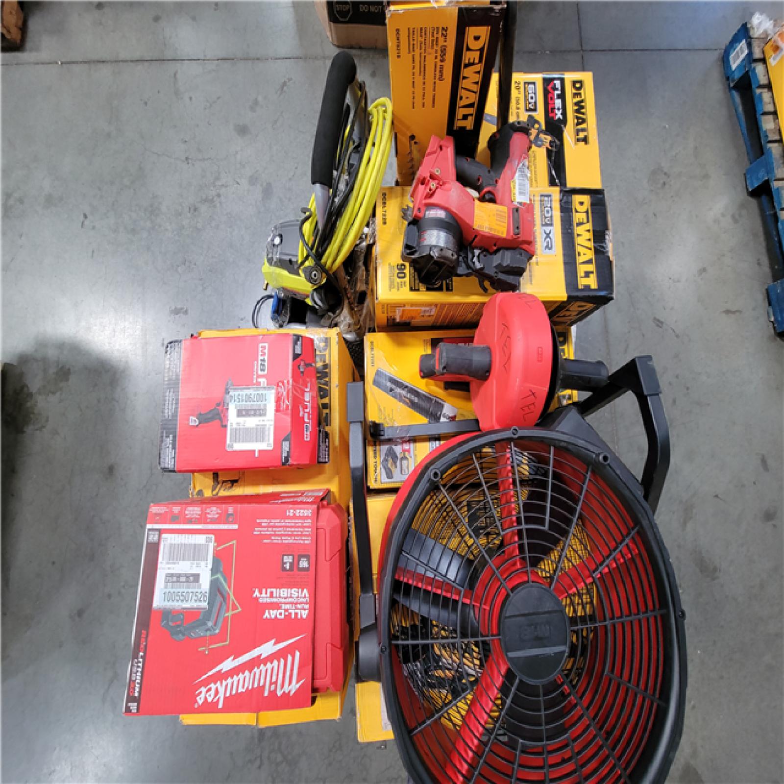 CALIFORNIA AS-IS TOOL PALLET