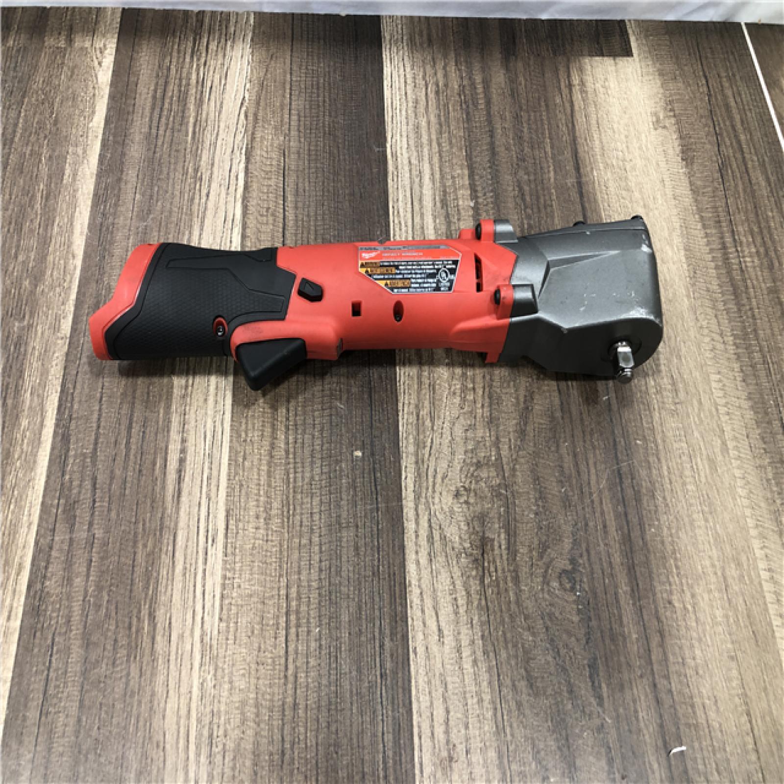 AS-IS Milwaukee FUEL 12V Lithium-Ion Brushless Cordless 3/8 in. Right Angle Impact Wrench (Tool-Only)