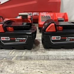 AS-IS Milwaukee FUEL 18V Lithium-Ion Brushless Cordless Hammer Drill and Impact Driver Combo Kit