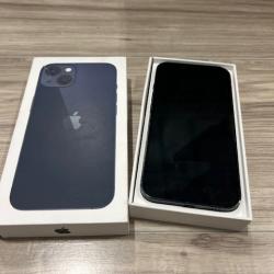 AS-IS  Apple iPhone 13 in Midnight with 128GB of storage