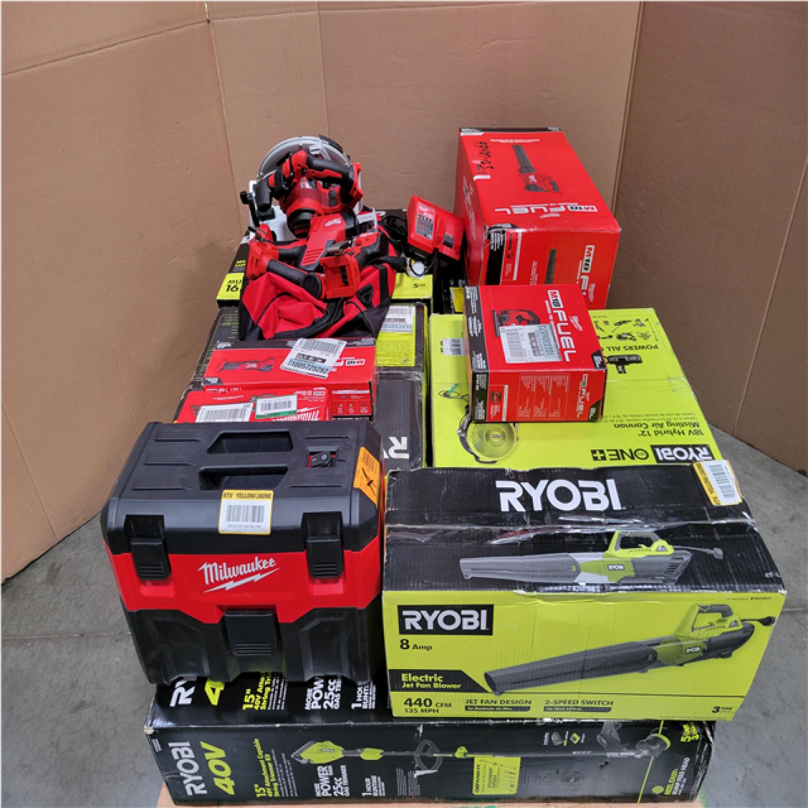 CALIFORNIA AS-IS TOOL PALLET
