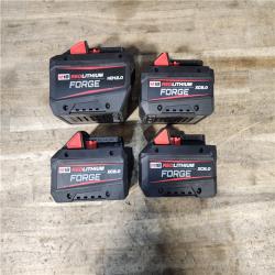 HOUSTON LOCATION - AS-IS MILWAUKEE FORGE BATTERY PACK QTY - 4