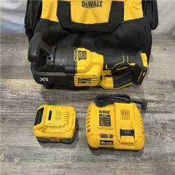 AS-IS DEWALT 20V MAX XR Lithium-Ion Brushless Cordless 7/16 in. Compact Stud & Joist Drill Kit