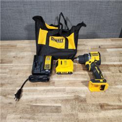 HOUSTON LOCATION - AS - IS DEWALT Atomic 20V Lithium-Ion Cordless Compact 1/2 in. Drill/Driver Kit