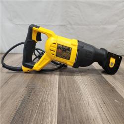 AS-IS- DEWALT DWE305 12 Amp Corded Reciprocating Saw