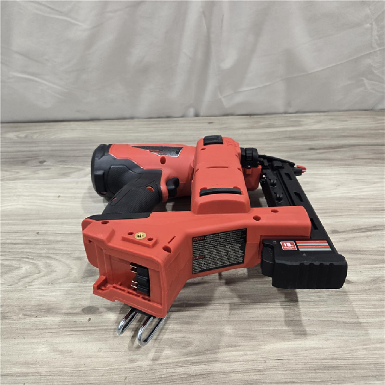 AS-IS MILWAUKEE FUEL 18V Cordless 18-Gauge 1/4 in. Narrow Crown Stapler (Tool-Only)