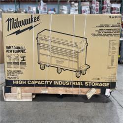 DALLAS LOCATION- AS-IS Milwaukee High Capacity 72 in. W x 22.1 in. D 18-Drawer Mobile Workbench Cabinet