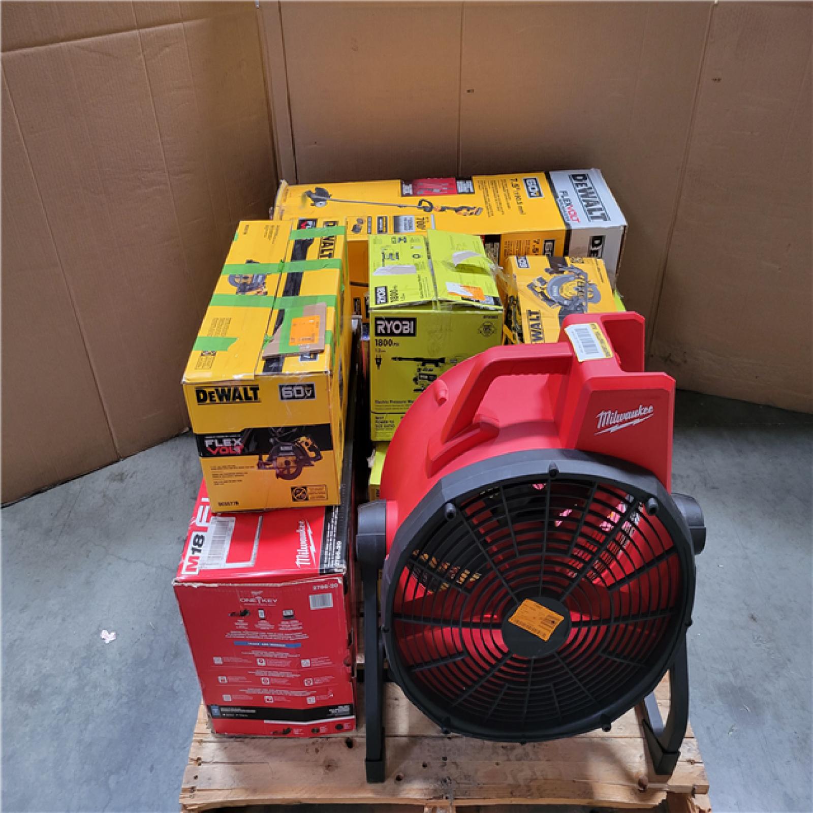 CALIFORNIA AS-IS TOOL PALLET