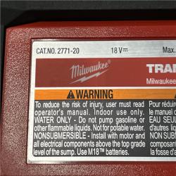 AS-IS Milwaukee 18-Volt 1/4 HP Lithium-Ion Cordless Transfer Pump (Tool Only)