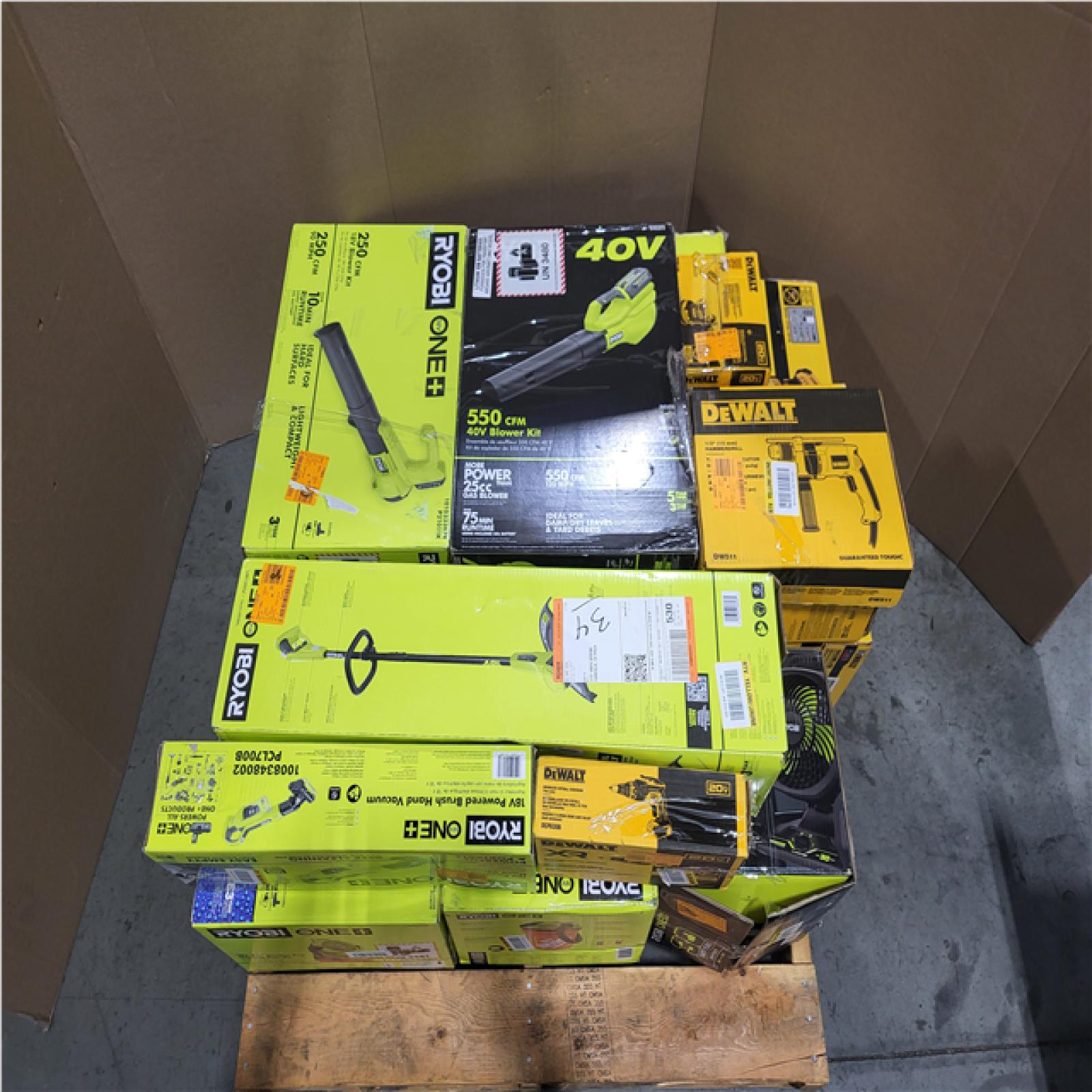 CALIFORNIA AS-IS TOOL PALLET