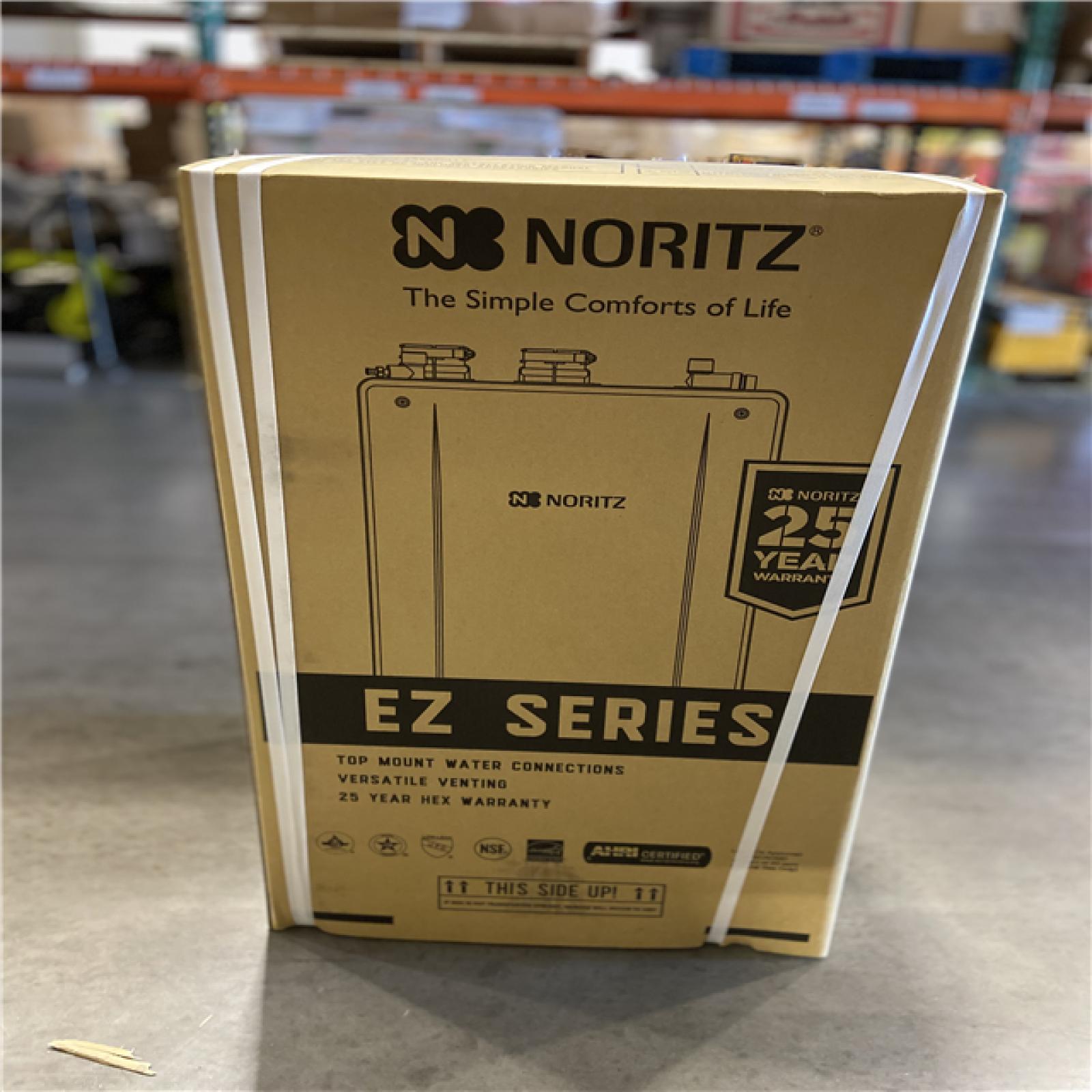 NEW! - New Noritz EZ98DVNG EZ Series Whole Home Tankless Water Heater, 9.8 gpm