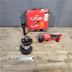 HOUSTON LOCATION - AS-IS Milwaukee 2880-20 FUEL 18-Volt Lithium-Ion Brushless Cordless 4-1/2 in./5 in. Grinder W/Paddle Switch (Tool-Only)