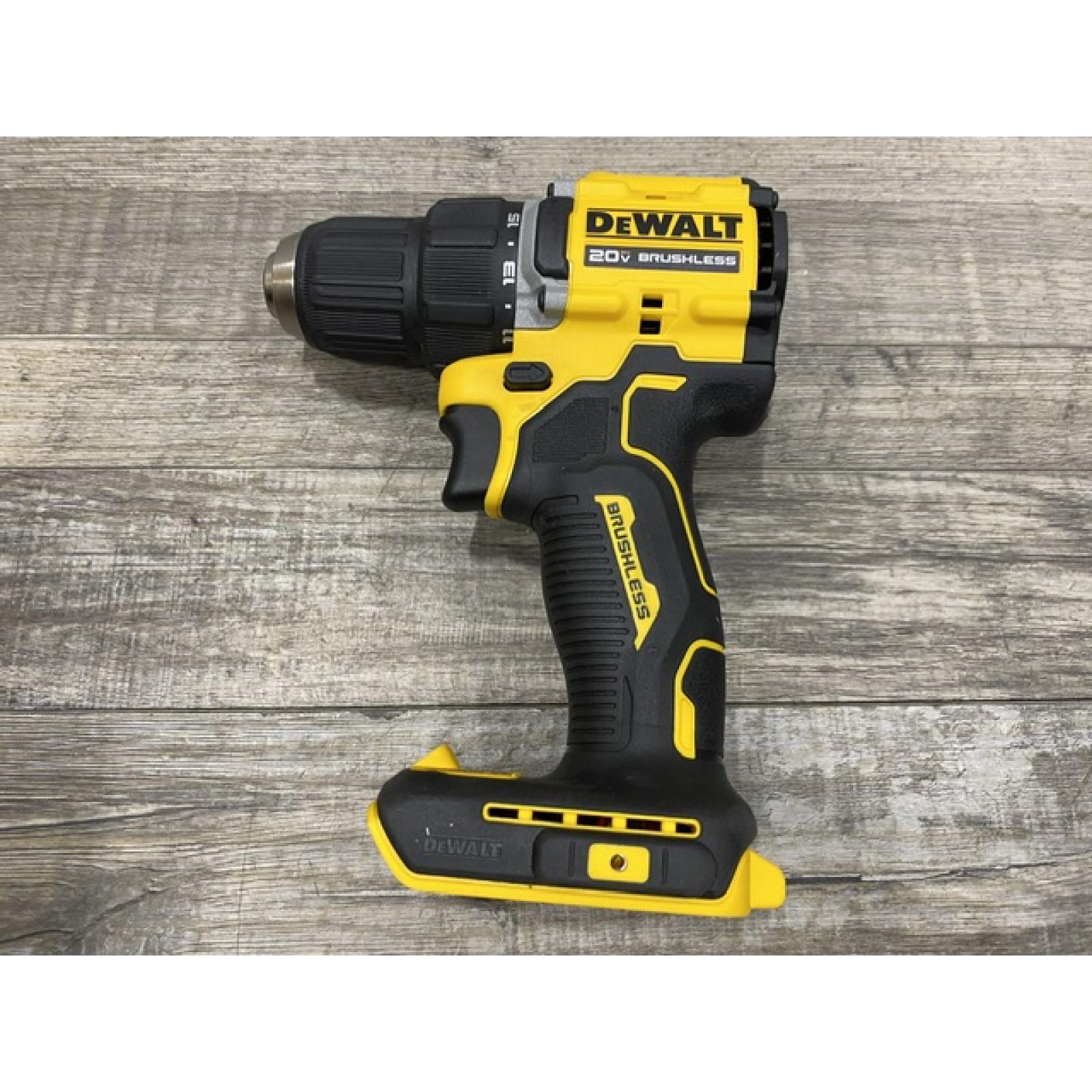 AS-IS DEWALT Atomic 20V Lithium-Ion Cordless Compact 1/2 in. Drill/Driver Kit