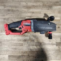 HOUSTON LOCATION - AS-IS Milwaukee FUEL 18V Lithium-Ion Brushless Cordless GEN 2 SUPER HAWG 7/16 in. Right Angle Drill (Tool-Only)