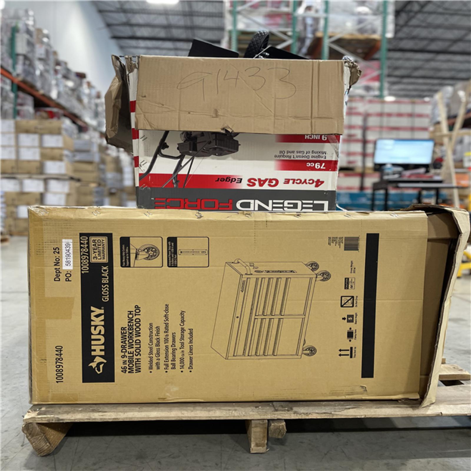 DALLAS LOCATION- AS-IS HOME IMPROVEMENT PALLET