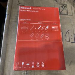 NEW! - Honeywell HC35W48R2 35 Series 8MP IR MFZ WDR IP Dome Camera, 2.7-13.5mm Lens, White