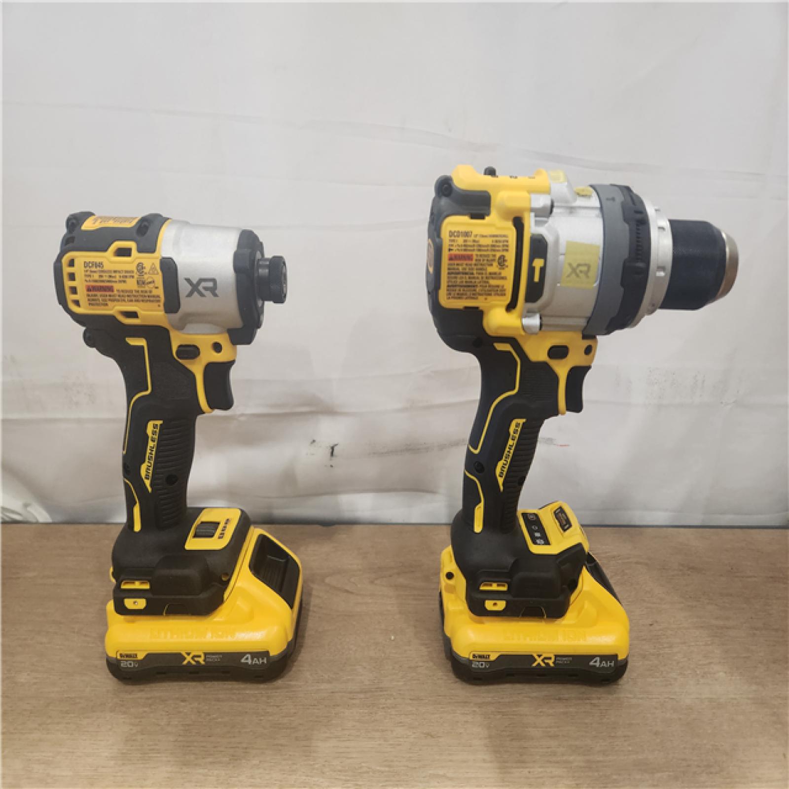 AS-IS- DEWALT 20V MAX Lithium-Ion Cordless 2-Tool Combo Kit